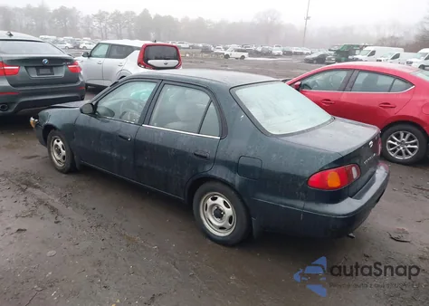 1999 Toyota Corolla Ve z USA, uszkodzony, nr VIN 2T1BR12E3XC128052